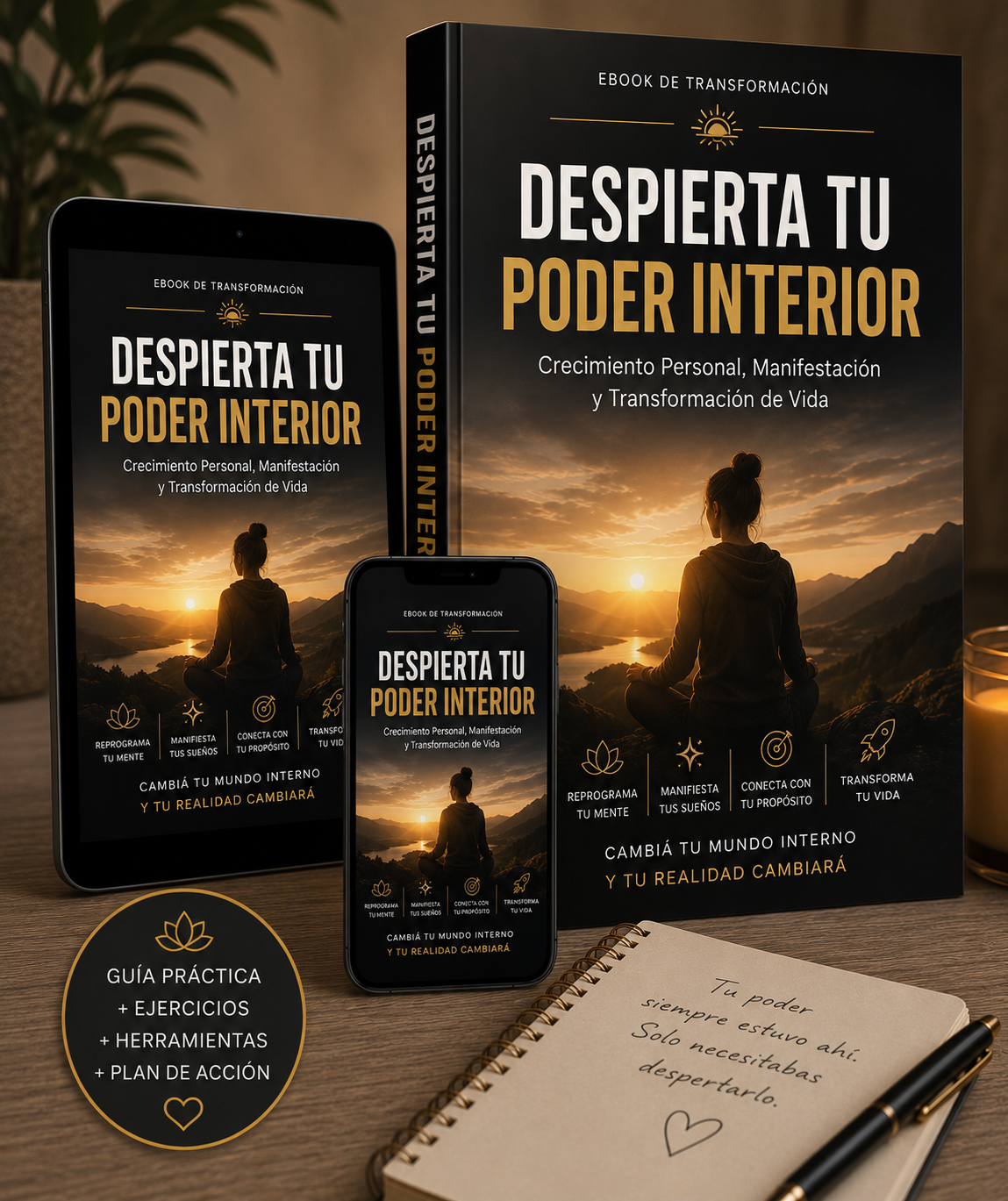 DESPIERTA TU PODER INTERIOR- Crecimiento Personal, Manifestación y Transformación de Vida