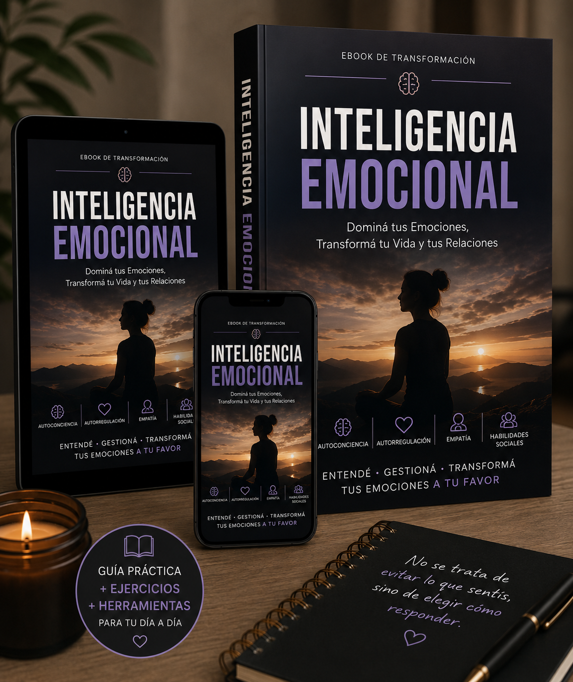 INTELIGENCIA EMOCIONAL- Domina tus Emociones, Transformá tu Vida y tus Relaciones